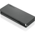 LENOVO Station d'accueil USB Type C pour Notebook - 3 x Ports USB - 1 x USB 2.0 - Réseau (RJ-45) - HDMI - VGA - Filaire-0