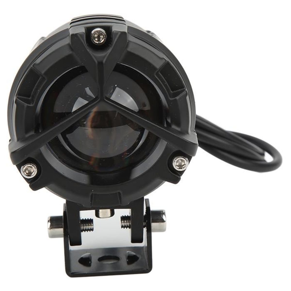 1 paire LED Spotlight de mot de moto LED Spotlight imperméable rond d