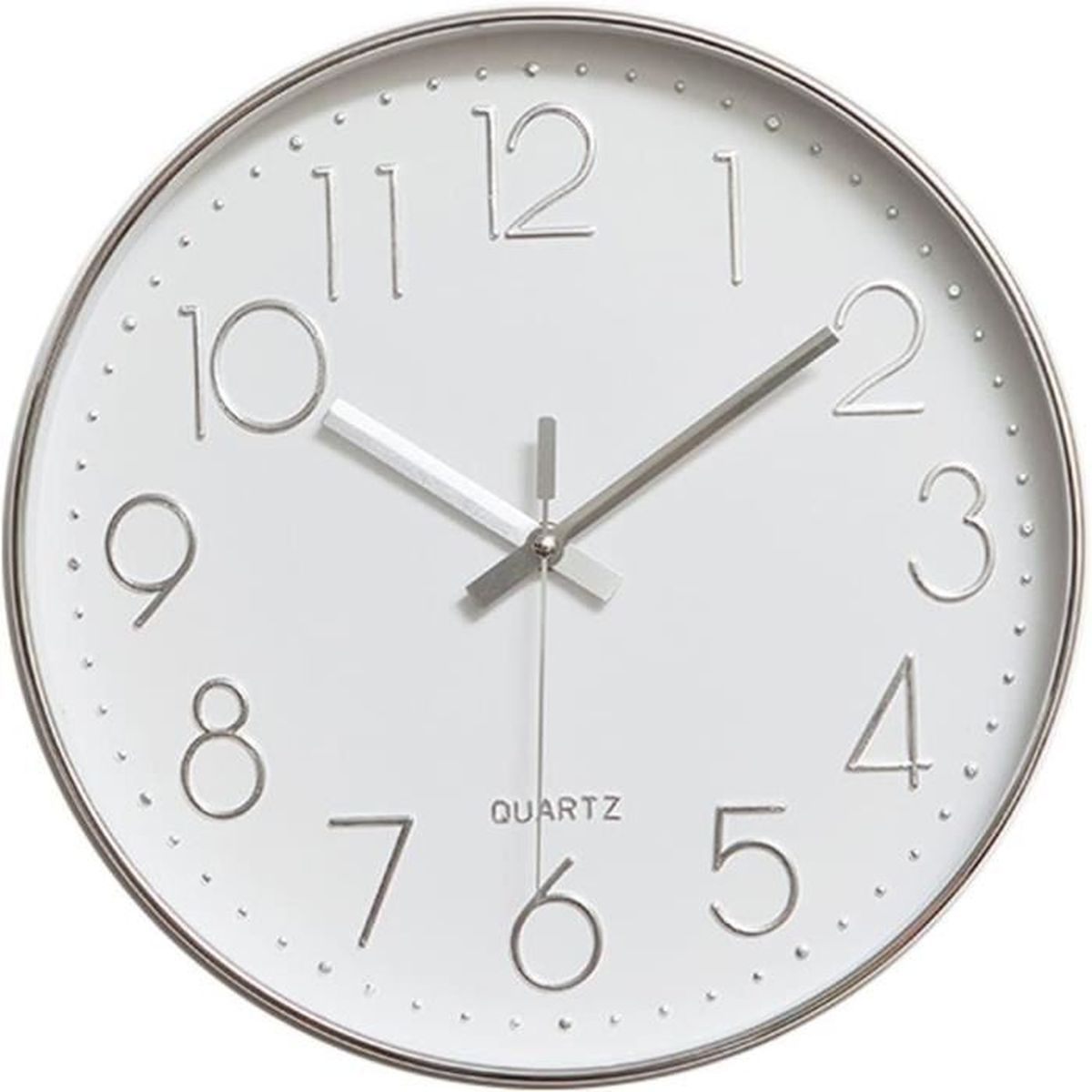 Horloge Murale Silencieuse Quartz Accessoires Maison