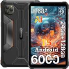 Blackview Active 5 Robuste Tablette Tactile 24Go + 128Go/jusqu'à 2To 8.68" Écran 6600mAh Tablette PC 16MP Double SIM 4G - Noir