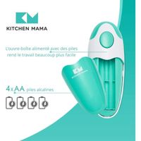 Ouvre-boîte électrique Kitchen Mama Turquoise