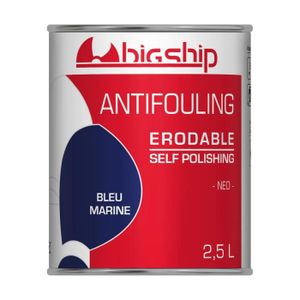 ANTIFOULING BIGSHIP Antifouling erodable bleu marine 2,5L - An