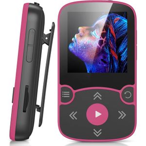 Lecteur MP3 Bluetooth HiFi 32Go – Baladeur MP3 Avec Radio FM, Écouteurs Inclus, Carte TF, 20h Autonomie, Écran Compact