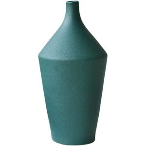 VASE - SOLIFLORE Petit Vase En Céramique De Style Scandinave - Décoration D'Intérieur - Couleur Givrée - Couleur : Vert[L3627]