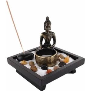 Ambiance Zen et Asiatique lachineuse Deco Visage Serein DE Bouddha 2 Bougies
