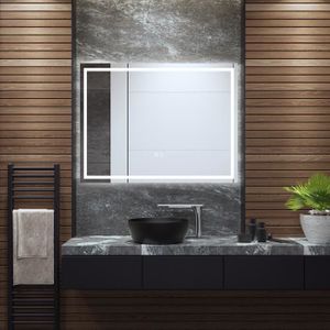 Miroir de salle de bain LED irrégulier - CLOUD - Alasta
