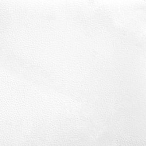 TÊTE DE LIT COE Coussin de tête de lit blanc 160 cm similicuir - Minifinker - WZM15827