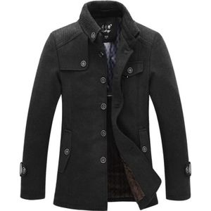 Manteau Laine Homme Parka Trench Hiver Cdiscount