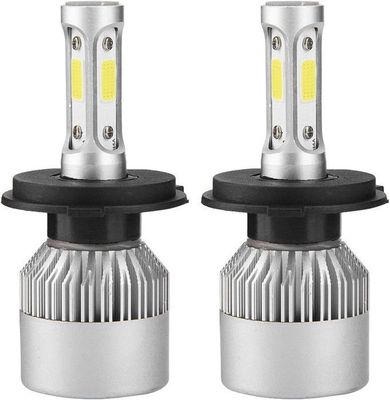 Kit De 4 Ampoules HOD H1 Et H7 100W Effet Xénon 6000K Blanc Super White - Neuf - Compatible Philips, Osram