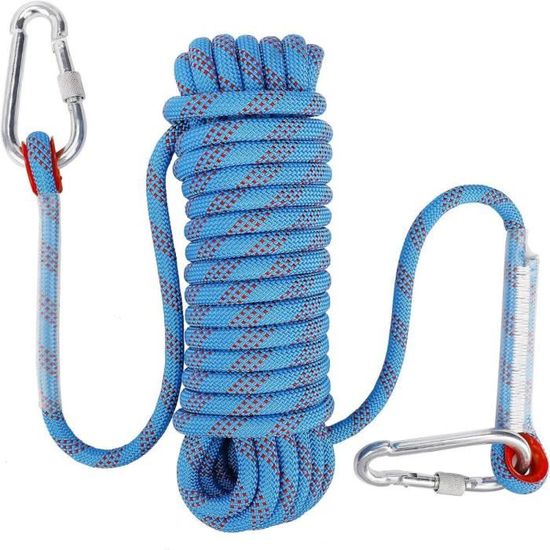 Corde D'escalade Statique VOXLOVA 10 Mm - Haute Résistance - Sécurité Extérieure