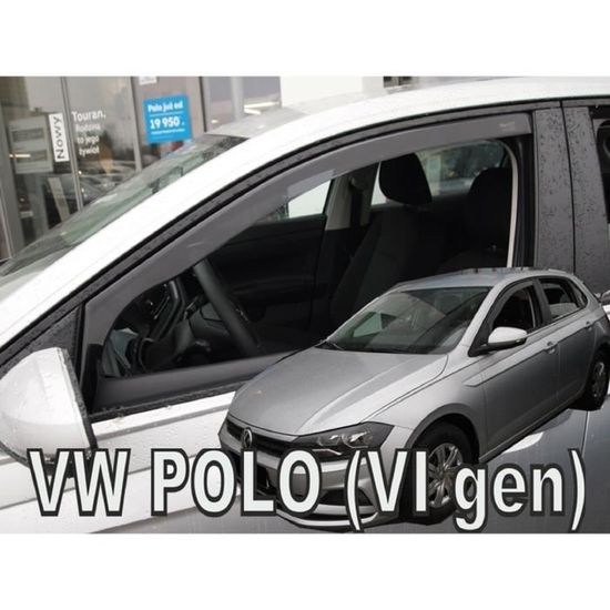 Déflecteurs Pour VW Taigo 2022+ | 4 Pièces Fumées | Installation Intérieure Facile | Améliore Ventilation Et Style
