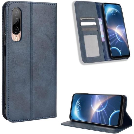 Coque De Protection Housse Etui Pour HTC Desire S (G12) - Noir - Cuir écologique - Neuf