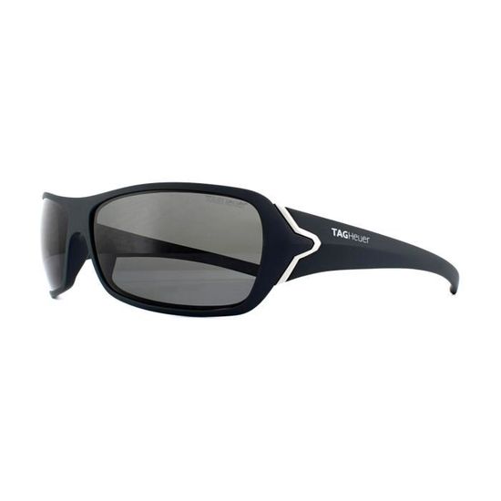 Tag Heuer Lunettes de soleil Racer 9202 804 Matt Blue Grey Grey Polarized Achat Vente lunettes de soleil Cdiscount