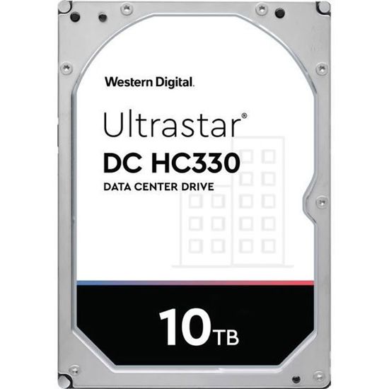 Western Digital Ultrastar DC HC330 3.5 "10000 Go Série ATA III