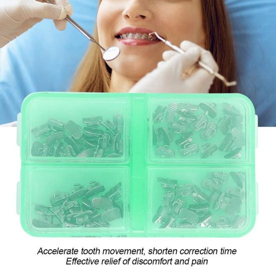 Tube Buccal Orthodontique 1ère Molaire ROTH 022 - Lot De 4 - Non-Con Monobloc Collable