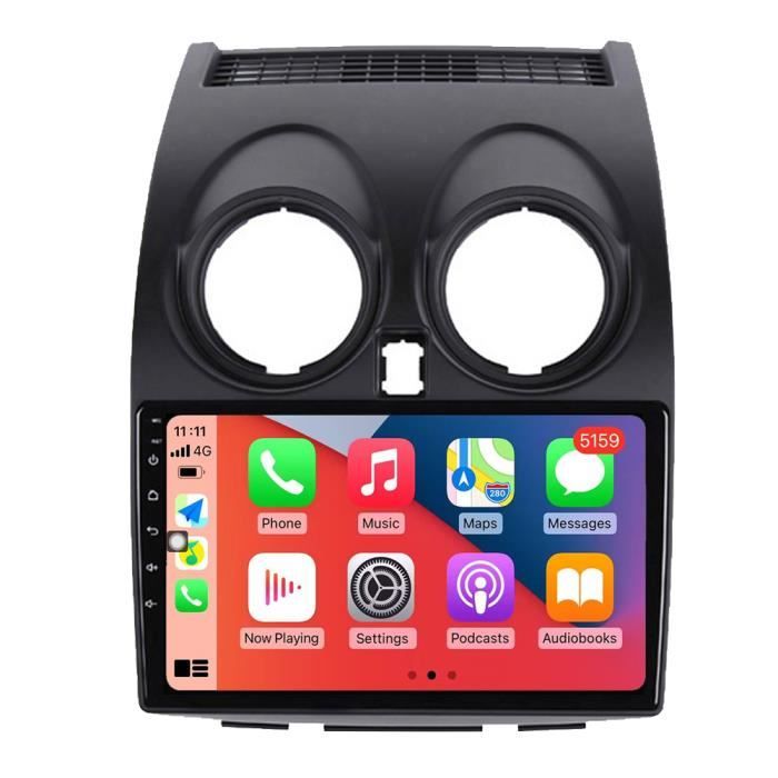 RoverOne Autoradio GPS Bluetooth pour Nissan Qashqai 2008 - 2014 Android Stéréo Navigation WiFi Écran Tactile