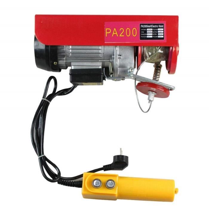 Treuil électrique électrique pour treuil 1000 kg 1800 W