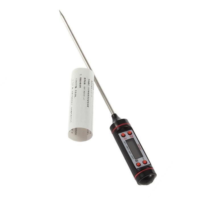 Cuisson Thermomètre Capteur sélectionnable alimentaire Probe viande Cuisine BBQ numérique