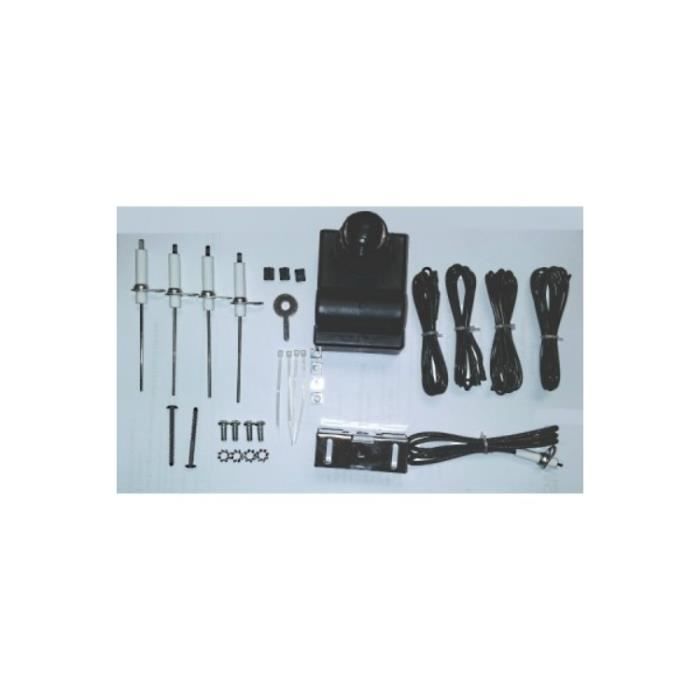 bouton piezo à pile avec 5 bougies