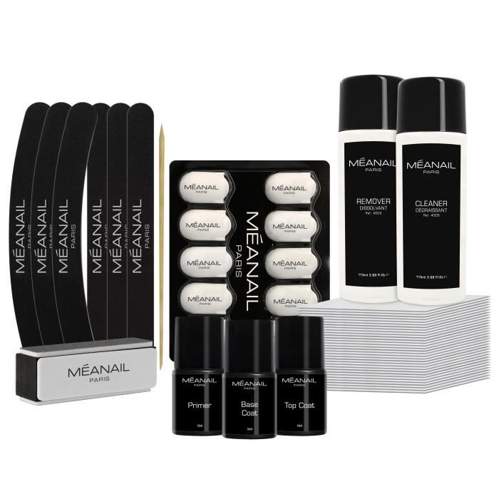 Kit manucure soin des ongles + essentiels semi permanent - NEW ✦ Huile ongles nourrissante et durcissante BIO - Pose, dépose et soin