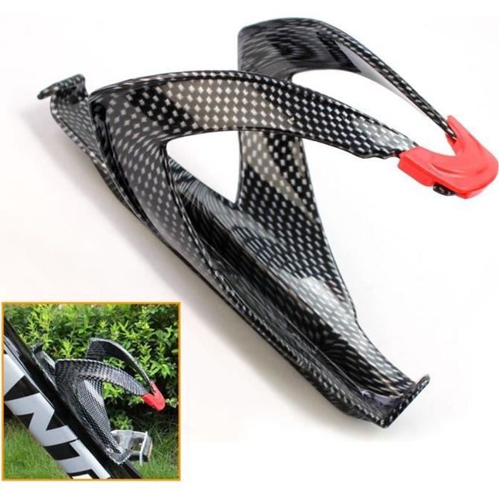 Porte-Bidons Vélo VTT Cyclisme Bicyclette Support Bouteille Bottle Eau Résistant