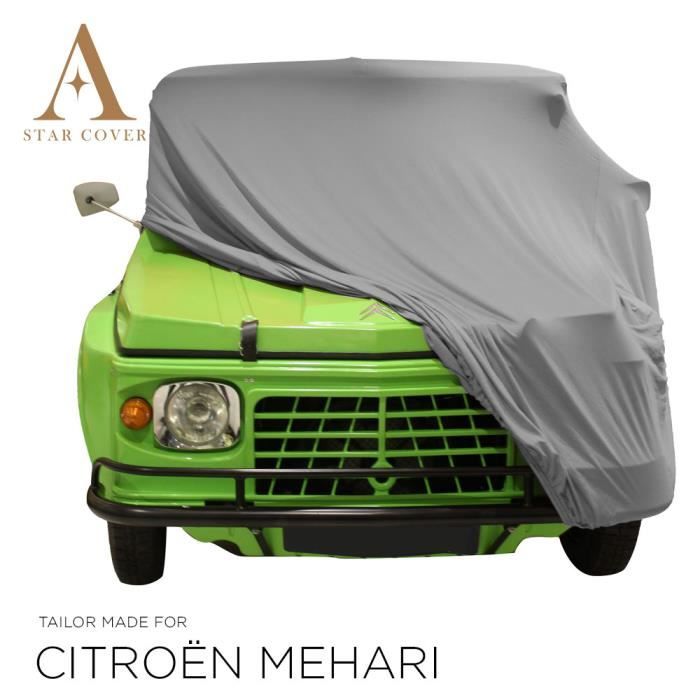 CITROEN MEHARI BÂCHE DE PROTECTION POUR INTÉRIEUR GRIS NOUVEAUX COUVERTURE DE VOITURE CARCOVER