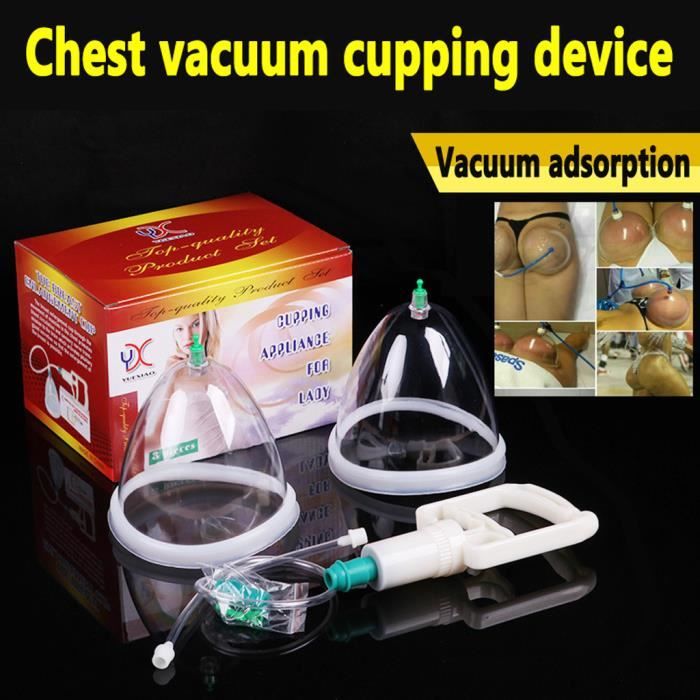 Pompe d'amélioration des seins et des fesses pour femmes soulevant des ventouses d'aspiration sous vide - Biebeiata 289