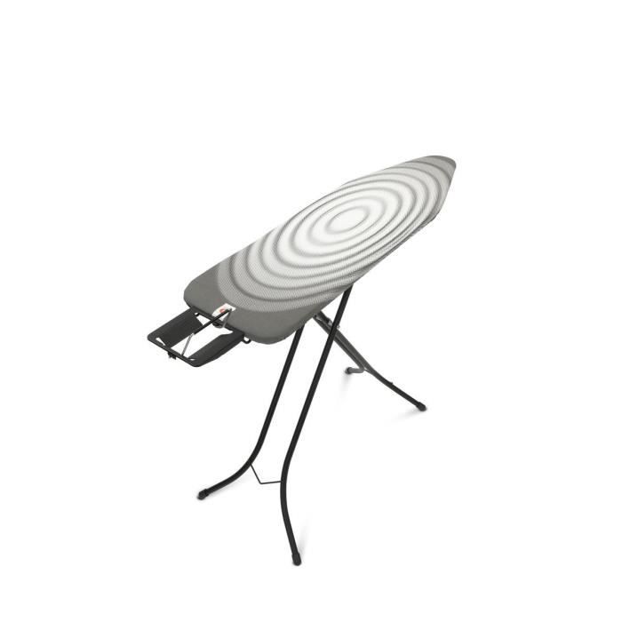 BRABANTIA Table à repasser B - 124x38 cm - Gris