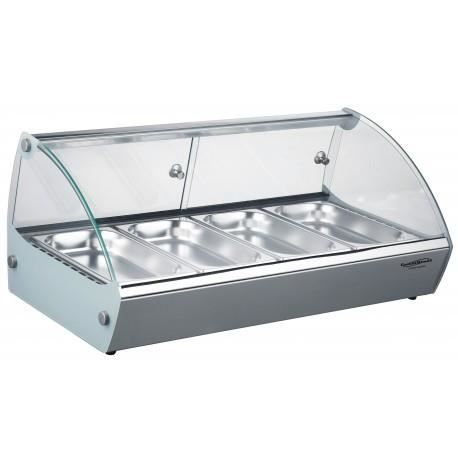 Vitrine chaude - 4 x GN 1/3 - Combisteel