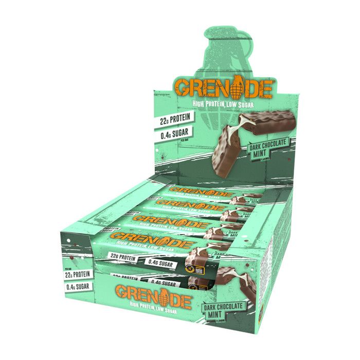 12 x Carb Killa Bar 60 g (Chocolat Noir à la Menthe)