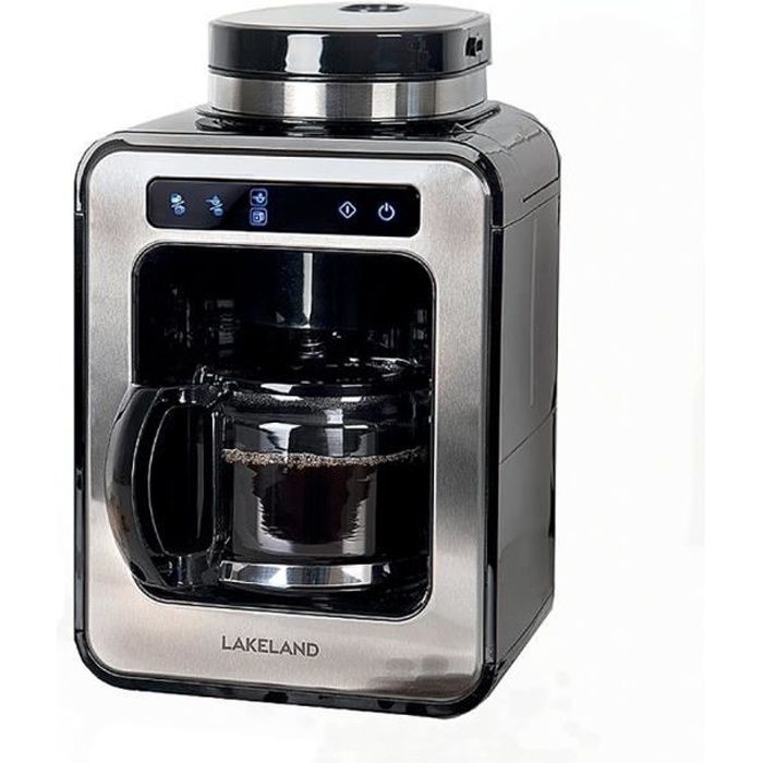 Lakeland 61784 machine a café compacte 600W Noire