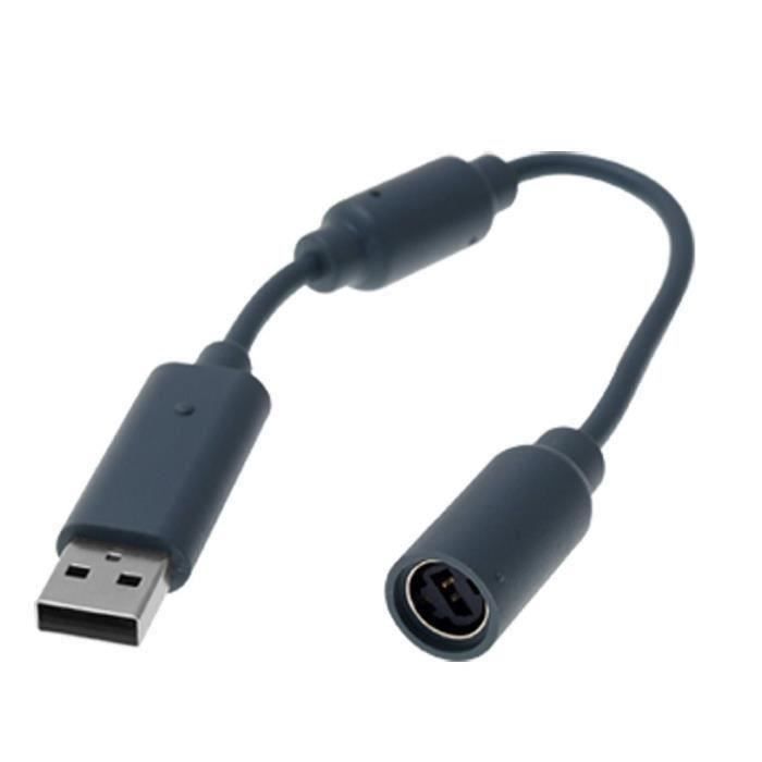 Cable Adaptateur USB Femelle pour Manette XBOX 360 Filaire
