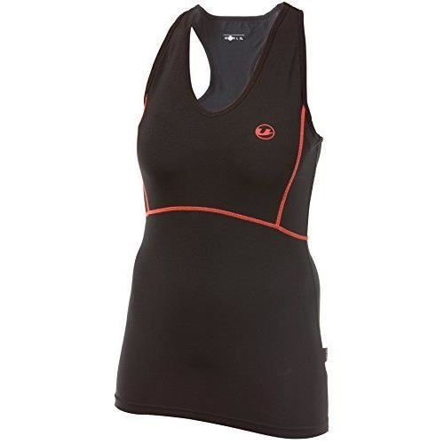 Ultrasport / 10168 Maillot de course Sans manches Femme Dubarry Noir