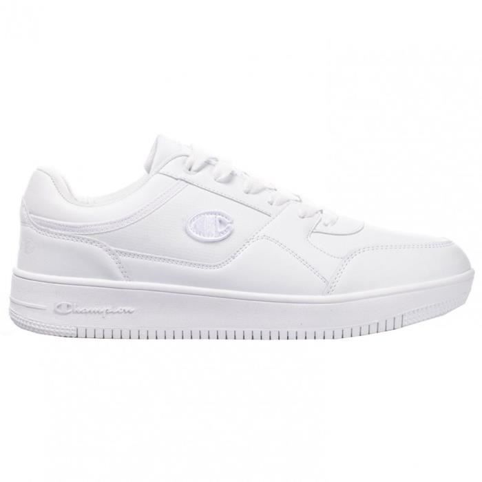 Champion Rebound Low Homme Basket S21905.WW009, Blanc, Basse