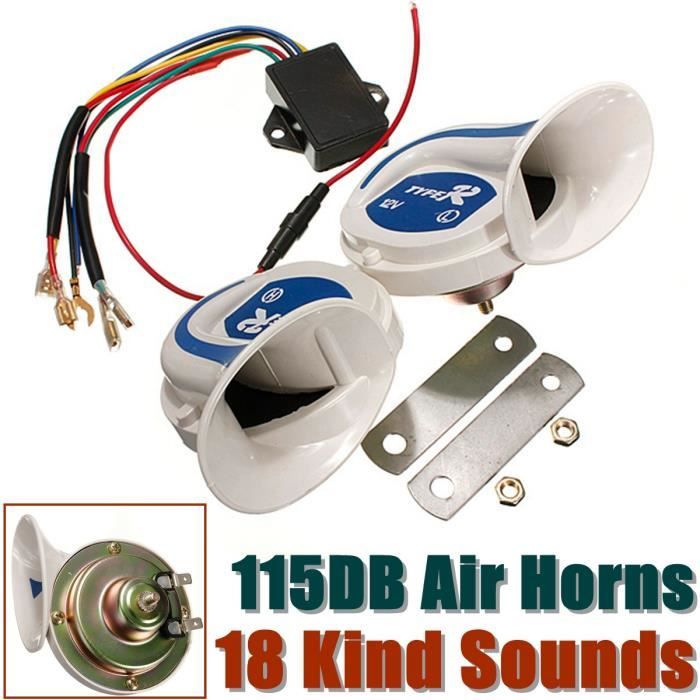 Siren Loud Air Snail Horn Magie 18 Sons Car Truck 12V