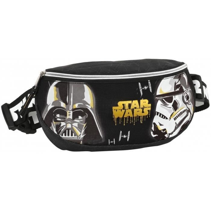 Sacoche banane enfant Safta Star Wars - negro/ amarillo y blanco - TU