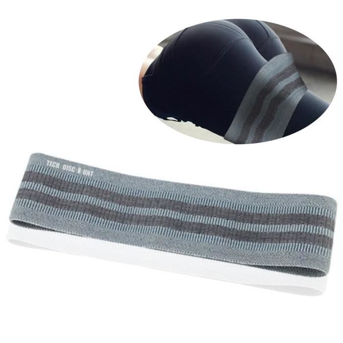 TD® Ceinture antidérapante belle hanche retournée Hip Hip Lift Bande élastique Yoga Pull Band accessoires de yoga