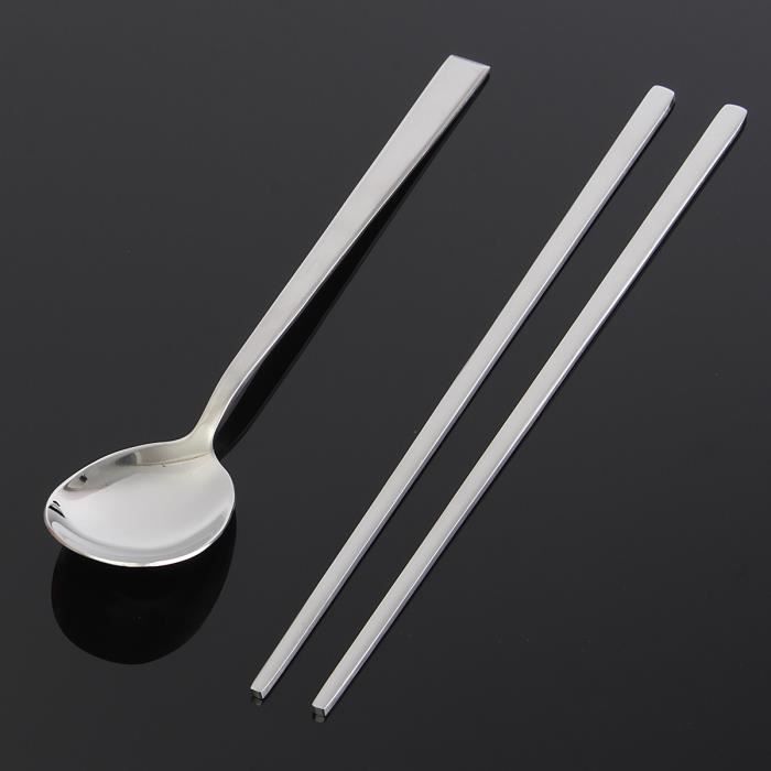 AVANC Cuilleres Baguettes Service de Table En Acier Inox