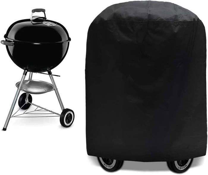 Housse Barbecue Bâche De Protection 420D Oxford Bbq Couverture De Gril Anti Uv Anti L'Eau Anti L