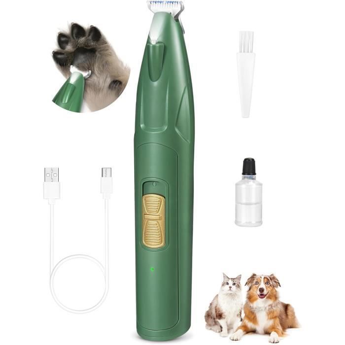 Comparer les prix de Tondeuse pour chien avec lumire LED Tondeuse faible bruit Tondeuse Poil pour chiens chats pattes yeux couleurs TONDEUSE POUR ANIMAL