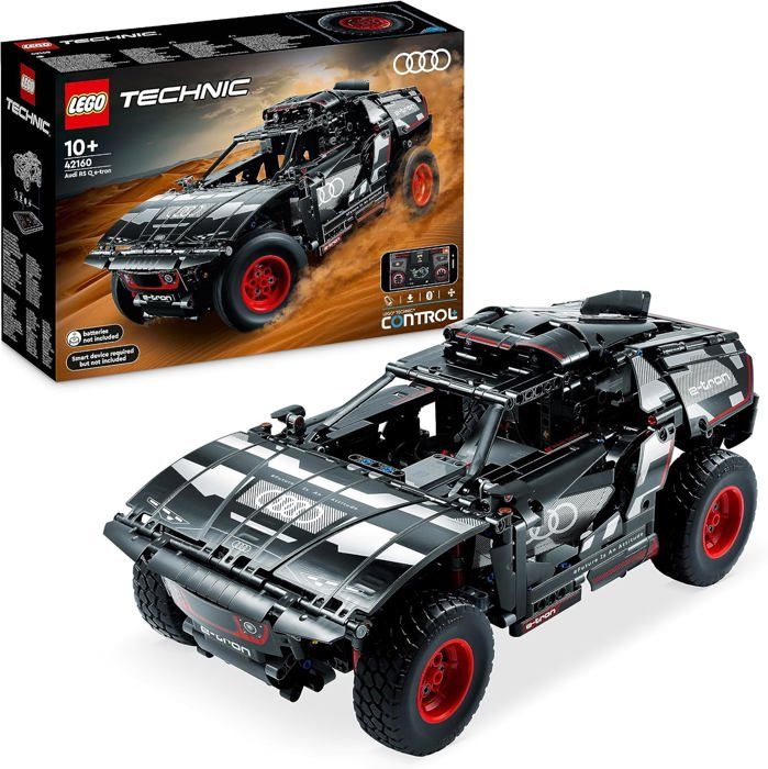 Technic Audi Rs Q E-Tron-Voiture De Rallye T?�l?�command?�e-Maquette ?? Construire Off-Road Dakar 