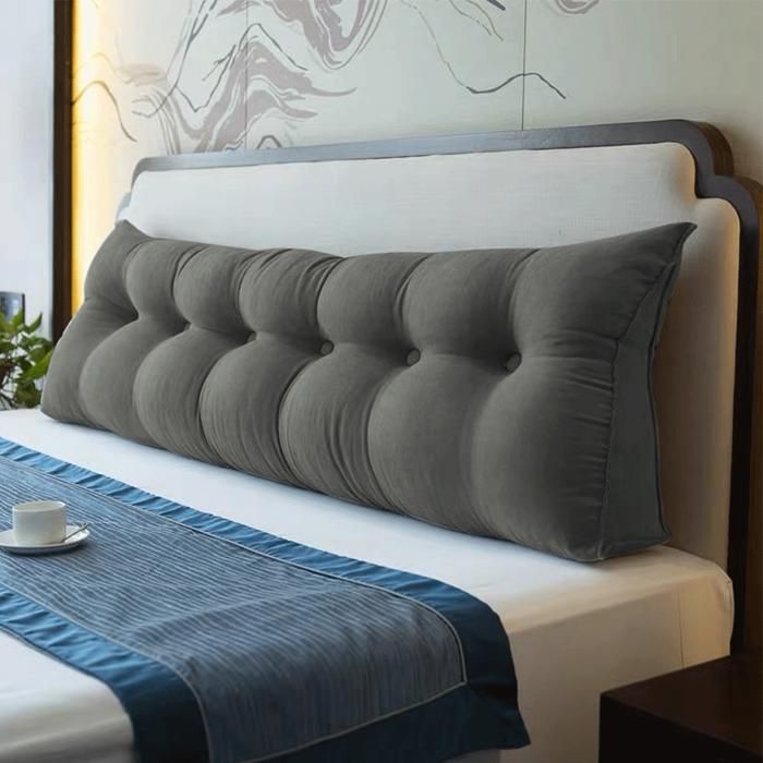 Coussins de lecture confortables Coussin de soutien du dos pour canapé-lit, canapé, hôtel, lit, cale, tête de lit, coussin de chevet, grand dossier amovible et lavable - AYLYHD (couleur : bleu-b Coussins de lecture confortables Coussin de soutien du dos pour canapé-lit, canapé, hôtel, lit, cale, tête de lit, coussin de chevet, grand dossier amovible et lavable - AYLYHD (couleur : bleu-b