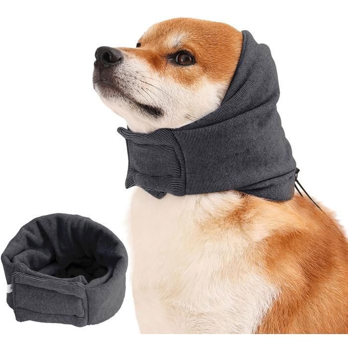 Meilleurs prix pour 17.7-23.6Cache-oreilles pour chien protection contre le bruit et lanxiété bonnet dhiver chaud et couvre-chef pour le bain