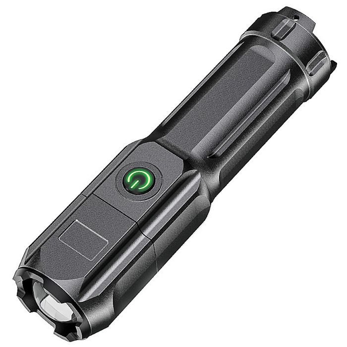 Lampe de Poche Porte-clés Rechargeable Mini Torche LED Lampe de Poche EDC extérieure Super Lumineuse Lampe de Poche LED étanche