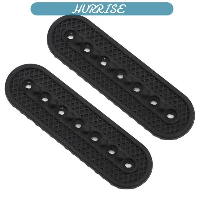 Chapeau Extender 2 Pcs Silicone Snap Back Black Hat Half Taille Extender Flexible Réglable
