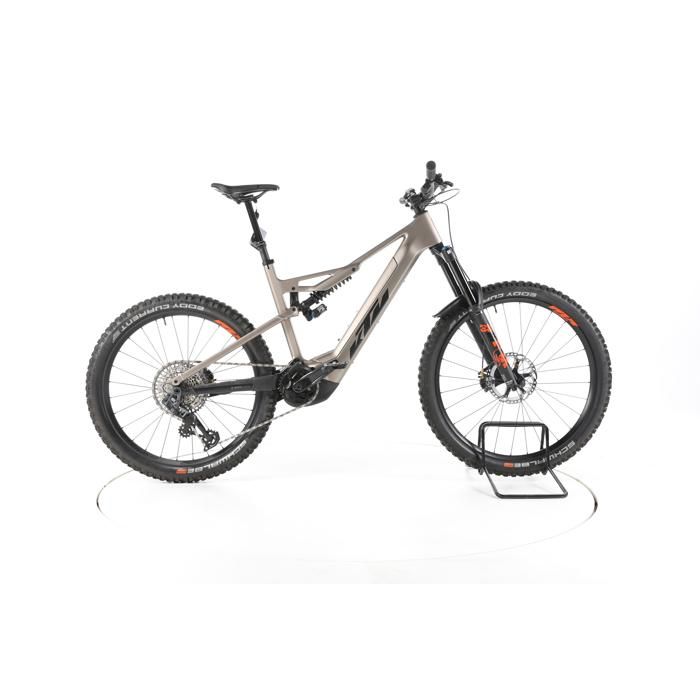 Vélo électrique - KTM MACINA PROWLER PRESTIGE GX T-TYPE - beige - VTT électrique tout suspendu - Bosch 750 Wh Reconditionné Reconditionné - KTM reconditionné disponible sur Cdiscount Seconde Vie