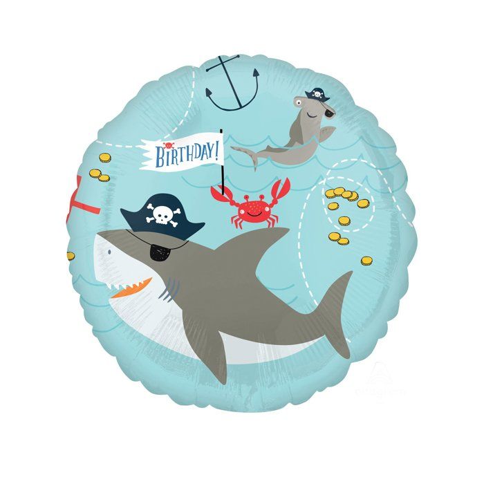 Amscan Ballon En Aluminium Pirate Requin Pirate Anniversaire 46 Cm Cdiscount Maison Amscan Ballon En Aluminium Pirate Requin Pirate Anniversaire 46 Cm Cdiscount Maison