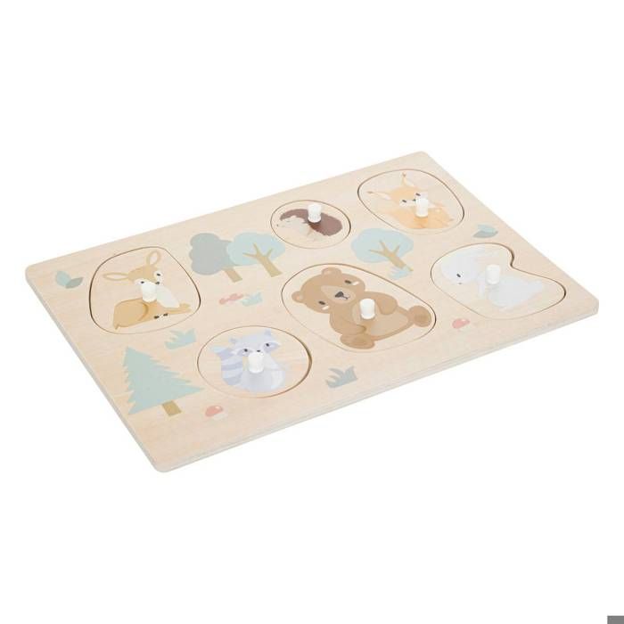 Puzzle bois 6 pièces maman bébé - Atmosphera Créateur dintérieur Puzzle bois 6 pièces maman bébé - Atmosphera Créateur dintérieur