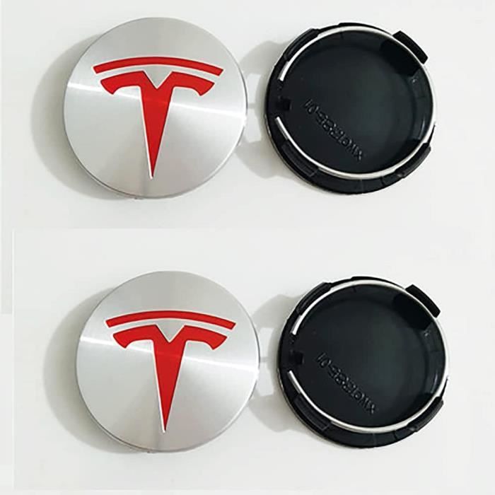 4pcs Capuchon de Centre de Roue pour Tesla Model 3 Enjoliveurs