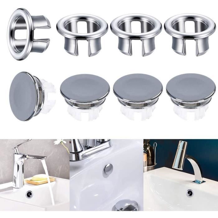 2 Pièces Bouchon Bonde Lavabo, Bouchon De Lavabo Universel 40Mm